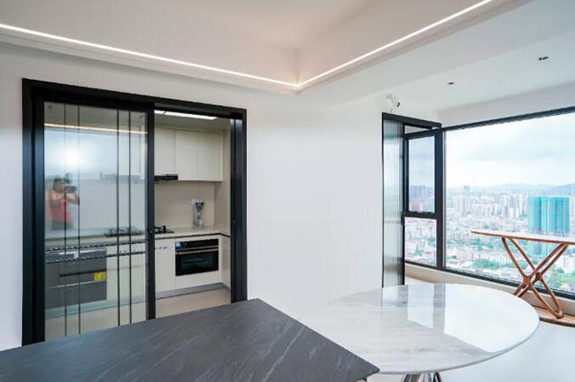 驚艷！120㎡現(xiàn)代風三居大改造，高端大平層，陶冶情操的品質(zhì)之選